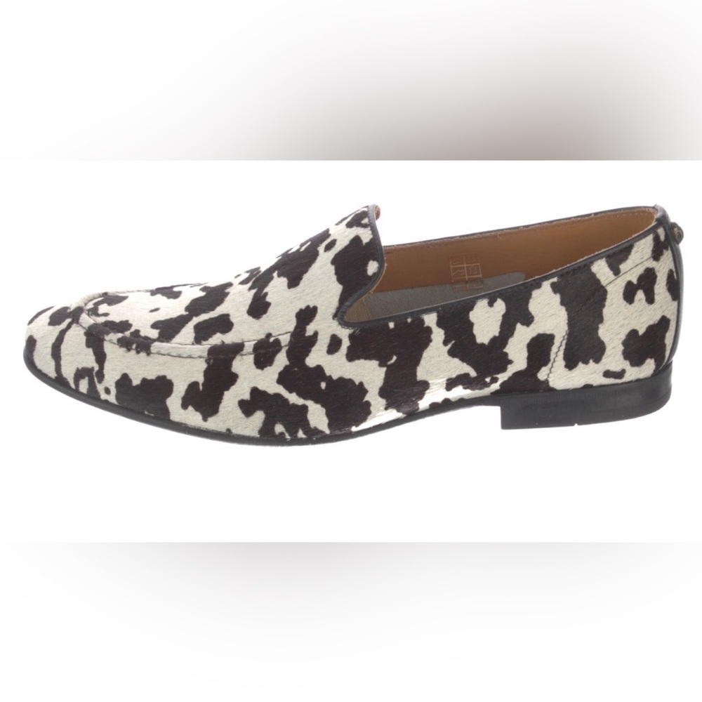 Kurt Geiger Ponyhair Animal Print Loafers Size 9 - Picture 2 of 4
